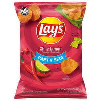 Lay's Potato Chips, Chile Limon Flavored, Party Size - 12.5 Ounce