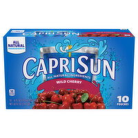 Capri Sun Wild Cherry Juice Drink Blend - 10 Each