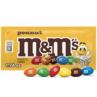 M&M'S M&M'S Full Size Peanut Milk Chocolate Candy, 1.74 Ounce