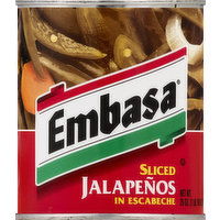 Embasa Jalapenos, Sliced, in Escabeche - 26 Ounce