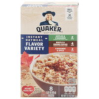 Quaker Instant Oatmeal, Flavor Variety - 8 Each