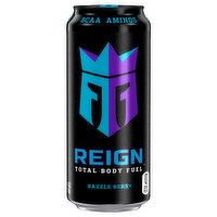 Reign Energy Drink, Razzle Berry, BCAA Aminos - 16 Fluid ounce