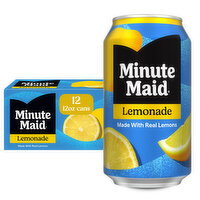Minute Maid Lemonade Cans - 12 Each