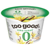 Too Good & Co. Yogurt, Zero Sugar, Madagascar Vanilla - 5.3 Ounce