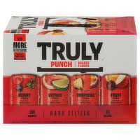 Truly Hard Seltzer, Punch, Variety Pack - 12 Each