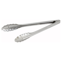 Winco S/S Spring Tong 12 in - 1 Each