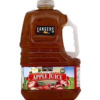 Langers 100% Juice, Apple - 101.4 Ounce