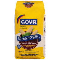 Goya Corn Meal, White, Pre-Cooked - 35.2 Ounce