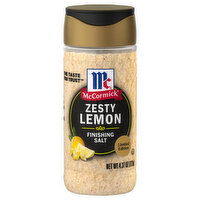 McCormick Zesty Lemon Finishing Salt - 4.37 Ounce