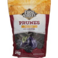 First Street Prunes, Pitted, 36 Ounce