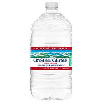 Crystal Geyser Alpine Spring Water, Natural - 1 Gallon