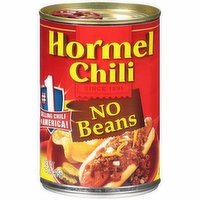 Hormel Chili No Beans, 108 Ounce