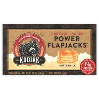 Kodiak Power Flapjacks, Buttermilk, Protein-Packed - 12 Each