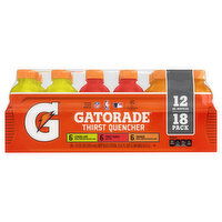 Gatorade Thirst Quencher, Lemon Lime/Fruit Punch/Orange, 216 Ounce