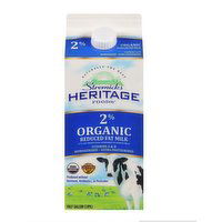 Heritage Organic 2% Milk - 64 Ounce