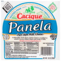 Cacique Cheese, Part Skim Milk, Panela, 10 Ounce