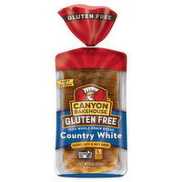 Canyon Bakehouse Bread, Gluten Free, Country White, 100% Whole Grain - 15 Ounce