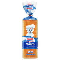 Bimbo Bread, White, Large - 24 Ounce