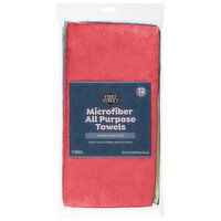 First Street All Purpose Towels, Microfiber - 12 Each