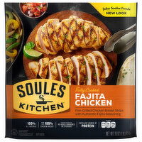 Soules Kitchen Fajita Chicken, Fully Cooked, 16 Ounce