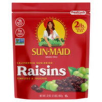 Sun-Maid California Sun-Dried Raisins - 32 Ounce