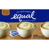 Equal Sweetener, Zero Calorie - 500 Each