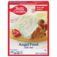 Betty Crocker Cake Mix, Angel Food, 16 Ounce