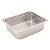 Winco Steam Table Pan 1/2 x4 - 1 Each