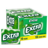Extra Gum, Sugarfree, Spearmint - 15 Each