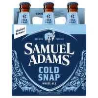Samuel Adams White Ale Cold Snap Beer - 6 Each