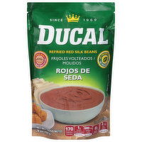 Ducal Refried Beans, Red Silk - 28 Ounce