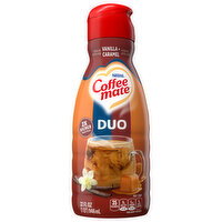 Coffee-Mate Non-Dairy Duo Vanilla + Caramel Creamer - 32 Fluid ounce