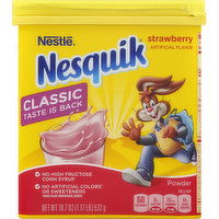 Nesquick Drink Mix, Strawberry, Powder - 18.7 Ounce