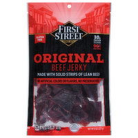 First Street Beef Jerky, Original - 8 Ounce