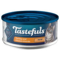 Blue Buffalo Natural Adult Pate Turkey and Chicken Entree Food For Cats