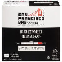 San Francisco Bay Coffee, Dark Roast, French Roast, Pods - 30 Each