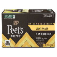 Peet's Coffee K-Cup Pods Sun Catcher Light Roast Coffee