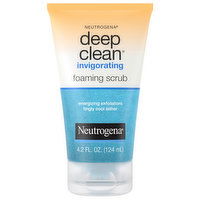 Neutrogena Foaming Scrub, Invigorating, 4.2 Fluid ounce