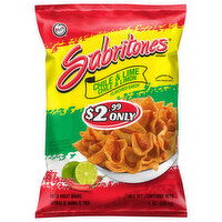 Sabritones Chile & Lime Puffed Wheat Snacks - 4 Ounce