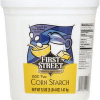 First Street Corn Starch, 100% Pure - 52 Ounce