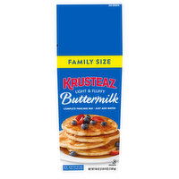 Krusteaz Pancake Mix, Complete, Buttermilk, Light & Fluffy, Family Size - 56 Ounce