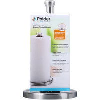 Polder Paper Towel Holder, Single-Tear - 1 Each