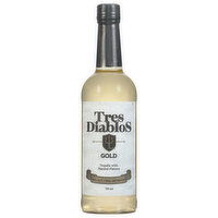 Tres Diablos Tequila, Gold - 750 Millilitre