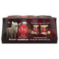 Purina One Dog Food, Turkey & Venison/Chicken & Duck, Tender Cuts in Gravy, Adult - 6 Each