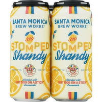 Santa Monica Beer, Double IPA, 310 Stomped Shandy - 4 Each