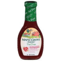 Maple Grove Farms Vinaigrette, Fat Free, Raspberry - 8 Fluid ounce