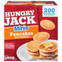 Hungry Jack Pancakes, Buttermilk, Minis - 200 Each