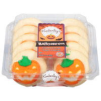 Kimberley's Bakeshoppe Sugar Cookies, Halloween, Shaped Frosted - 13.5 Ounce