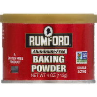 Rumford Baking Powder, 4 Ounce