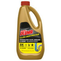 Liquid-Plumr Clog Destroyer, Pro-Strength, Gel - 1 Quart